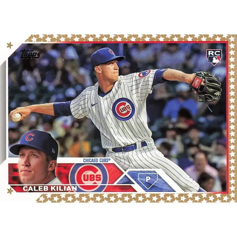 2023 Topps Gold Star Caleb Kilian Rookie #69 Chicago Cubs